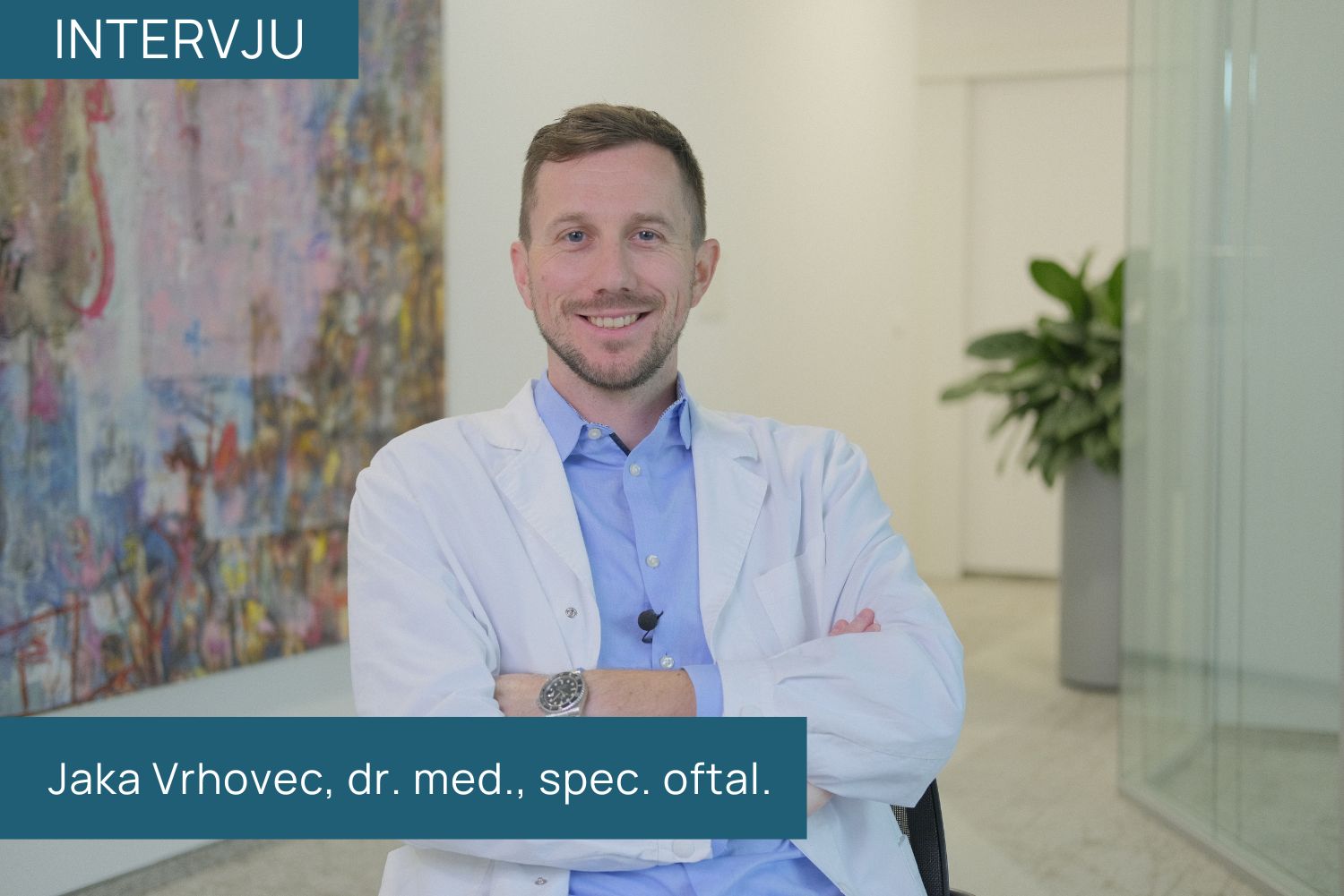 Intervju: Oftalmolog Jaka Vrhovec dr. med., spec. o vlogi trehaloze v kapljicah za oči